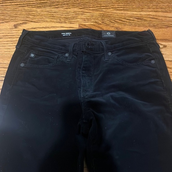 Adriano Goldschmied Woman’s Black The Prima Cigarette Leg Jeans Size 27R - Picture 3 of 7